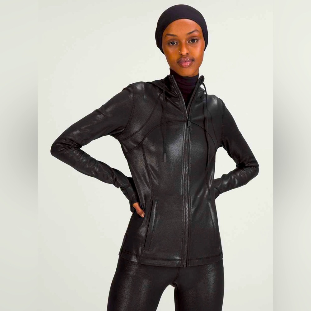Hooded Define Jacket- Shine